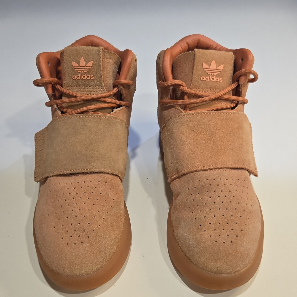 ADIDAS Originals TUBULAR Invader Strap Raw Pink Size 7.5 Women's Shoes